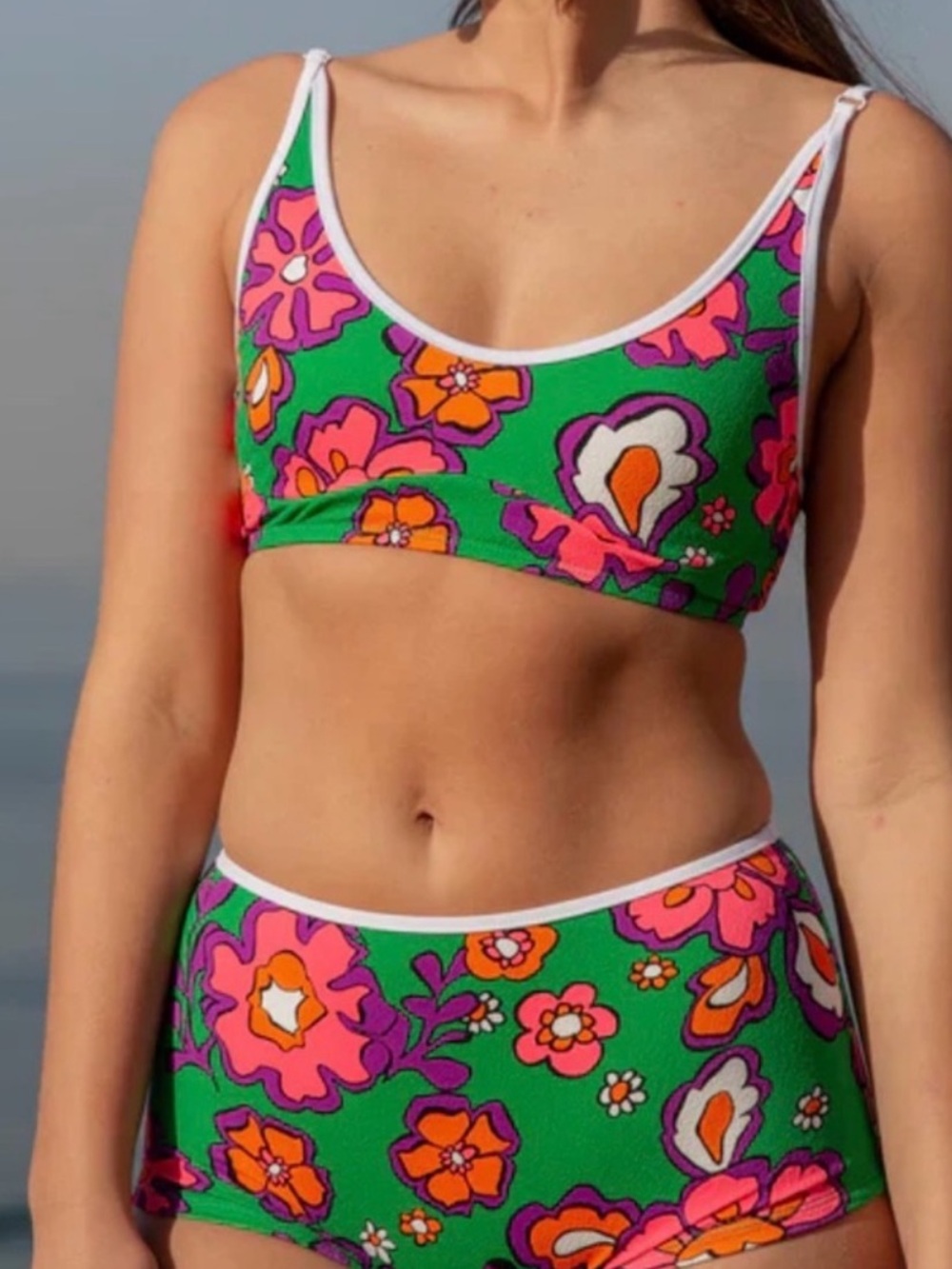 Seea Maggie Bikini Top sz L